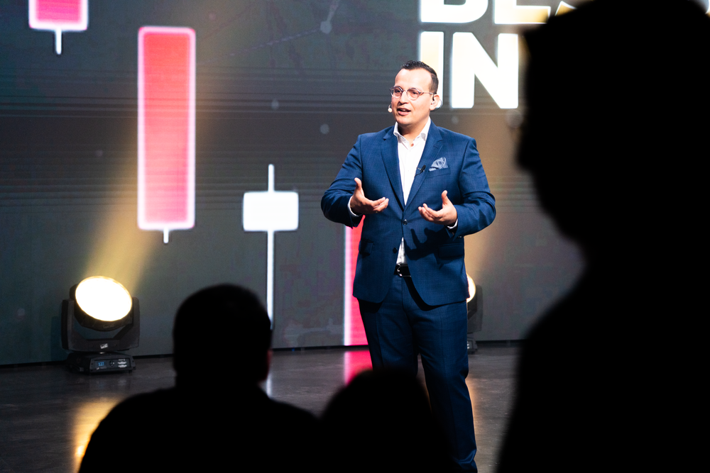 Dominik Kettner als Speaker